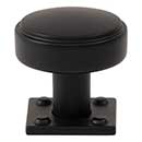 Atlas Homewares [A540-BL] Die Cast Zinc Cabinet Knob - Benning Series - Matte Black Finish - 1 1/4&quot; Dia.