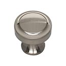 Atlas Homewares [A300-BRN] Die Cast Zinc Cabinet Knob - Bradbury Series - Brushed Nickel Finish - 1 1/4&quot; Dia.