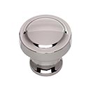 Atlas Homewares [A300-CH] Die Cast Zinc Cabinet Knob - Bradbury Series - Polished Chrome Finish - 1 1/4&quot; Dia.