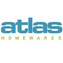 Atlas Homewares [313-BL] Die Cast Zinc Cabinet Knob - Bronte Series - Matte Black Finish - 1 1/8" Sq.