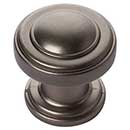 Atlas Homewares [313-SL] Die Cast Zinc Cabinet Knob - Bronte Series - Slate Finish - 1 1/8" Dia.