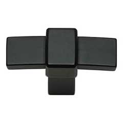 Atlas Homewares [301-BL] Die Cast Zinc Cabinet Knob - Buckle Up Series - Matte Black Finish - 1 13/16&quot; L