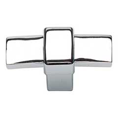 Atlas Homewares [301-CH] Die Cast Zinc Cabinet Knob - Buckle Up Series - Polished Chrome Finish - 1 13/16&quot; L