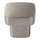 Atlas Homewares [A908-BN] Die Cast Zinc Cabinet Knob - Chunky Series - Brushed Nickel Finish - 1" Sq.