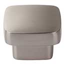 Atlas Homewares [A910-BN] Die Cast Zinc Cabinet Knob - Chunky Series - Brushed Nickel Finish - 1 3/4" Sq.