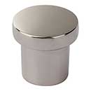 Atlas Homewares [A911-PN] Die Cast Zinc Cabinet Knob - Chunky Series - Polished Nickel Finish - 1" Dia.