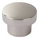 Atlas Homewares [A912-PN] Die Cast Zinc Cabinet Knob - Chunky Series - Polished Nickel Finish - 1 3/8" Dia.