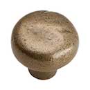 Atlas Homewares [331-CM] Die Cast Zinc Cabinet Knob - Distressed Series - Champagne Finish - 1 3/8" Dia.