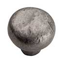 Atlas Homewares [331-P] Die Cast Zinc Cabinet Knob - Distressed Series - Pewter Finish - 1 3/8" Dia.