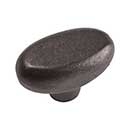 Atlas Homewares [332-ORB] Die Cast Zinc Cabinet Knob - Distressed Series - Oil Rubbed Bronze Finish - 1 11/16" L