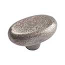 Atlas Homewares [332-P] Die Cast Zinc Cabinet Knob - Distressed Series - Pewter Finish - 1 11/16" L