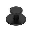 Atlas Homewares [A600-BL] Die Cast Zinc Cabinet Knob - Dot Series - Matte Black Finish - 1 1/4&quot; Dia.