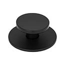 Atlas Homewares [A601-BL] Die Cast Zinc Cabinet Knob - Dot Series - Matte Black Finish - 2" Dia.