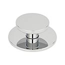 Atlas Homewares [A601-CH] Die Cast Zinc Cabinet Knob - Dot Series - Polished Chrome Finish - 2" Dia.