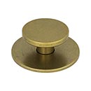 Atlas Homewares [A601-UB] Die Cast Zinc Cabinet Knob - Dot Series - Vintage Brass Finish - 2&quot; Dia.