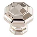 Atlas Homewares [418-PN] Die Cast Zinc Cabinet Knob - Elizabeth Series - Polished Nickel Finish - 1 1/4&quot; Dia.