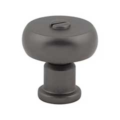 Atlas Homewares [A980-SL] Die Cast Zinc Cabinet Knob - Everitt Series - Slate Finish - 1 3/16&quot; Dia.