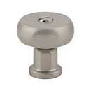 Atlas Homewares [A980-BRN] Die Cast Zinc Cabinet Knob - Everitt Series - Brushed Nickel Finish - 1 3/16" Dia.