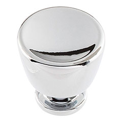 Atlas Homewares [412-CH] Die Cast Zinc Cabinet Knob - Conga Series - Polished Chrome Finish - 1 1/8" Dia.