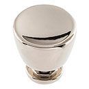 Atlas Homewares [412-PN] Die Cast Zinc Cabinet Knob - Conga Series - Polished Nickel Finish - 1 1/8&quot; Dia.