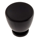 Atlas Homewares [413-BL] Die Cast Zinc Cabinet Knob - Conga Series - Matte Black Finish - 1 1/4&quot; Dia.