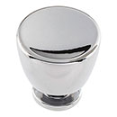 Atlas Homewares [413-CH] Die Cast Zinc Cabinet Knob - Conga Series - Polished Chrome Finish - 1 1/4&quot; Dia.