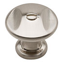 Atlas Homewares [A869-BN] Die Cast Zinc Cabinet Knob - Ergo Series - Brushed Nickel Finish - 1 1/4" Dia.