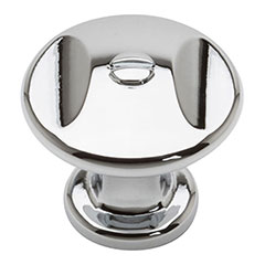 Atlas Homewares [A869-CH] Die Cast Zinc Cabinet Knob - Ergo Series - Polished Chrome Finish - 1 1/4&quot; Dia.