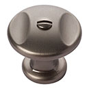 Atlas Homewares [A869-SL] Die Cast Zinc Cabinet Knob - Ergo Series - Slate Finish - 1 1/4&quot; Dia.