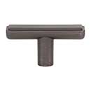 Atlas Homewares [A6031-SL] Die Cast Zinc Cabinet Knob - Finderne Series - Slate Finish - 2 1/4" L