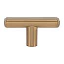 Atlas Homewares [A6031-WB] Die Cast Zinc Cabinet Knob - Finderne Series - Warm Brass Finish - 2 1/4" L