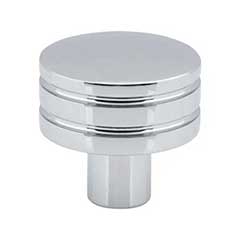 Atlas Homewares [A950-CH] Die Cast Zinc Cabinet Knob - Griffith Series - Polished Chrome Finish - 1 1/4" Dia.