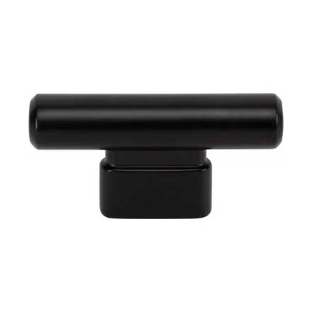 Atlas Homewares [A511-BL] Die Cast Zinc Cabinet Knob - Holloway Series - Matte Black Finish - 2 1/2&quot; L