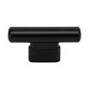 Atlas Homewares [A511-BL] Die Cast Zinc Cabinet Knob - Holloway Series - Matte Black Finish - 2 1/2" L