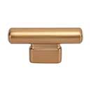 Atlas Homewares [A511-WB] Die Cast Zinc Cabinet Knob - Holloway Series - Warm Brass Finish - 2 1/2&quot; L