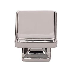 Atlas Homewares [A201-CH] Die Cast Zinc Cabinet Knob - Kate Series - Polished Chrome Finish - 1 1/4" Sq.