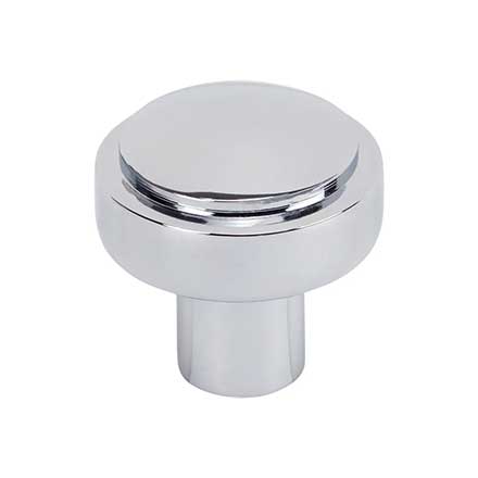 Atlas Homewares [A530-CH] Die Cast Zinc Cabinet Knob - Kayden Series - Polished Chrome Finish - 1 1/4&quot; Dia.