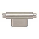 Atlas Homewares [A531-BRN] Die Cast Zinc Cabinet Knob - Kayden Series - Brushed Nickel Finish - 2 1/2" L