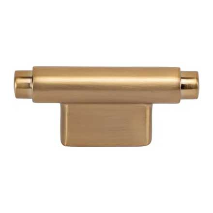 Atlas Homewares [A531-WB] Die Cast Zinc Cabinet Knob - Kayden Series - Warm Brass Finish - 2 1/2&quot; L