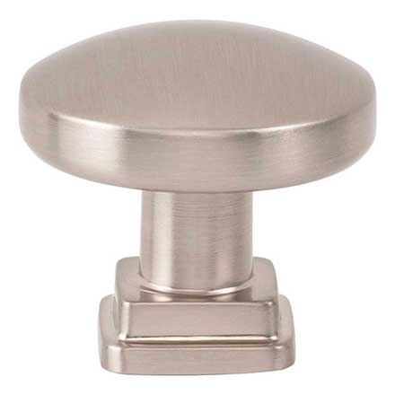 Atlas Homewares [A6021-BRN] Die Cast Zinc Cabinet Knob - Kimberton Series - Brushed Nickel Finish - 1 1/4&quot; Dia.