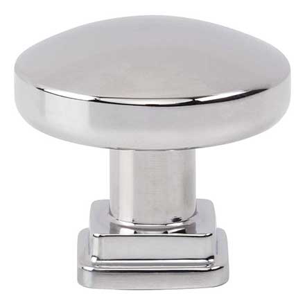 Atlas Homewares [A6021-CH] Die Cast Zinc Cabinet Knob - Kimberton Series - Polished Chrome Finish - 1 1/4&quot; Dia.