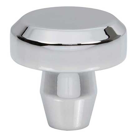 Atlas Homewares [A6050-CH] Die Cast Zinc Cabinet Knob - Lannis Series - Polished Chrome Finish - 1 1/4" Dia.