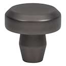 Atlas Homewares [A6050-SL] Die Cast Zinc Cabinet Knob - Lannis Series - Slate Finish - 1 1/4" Dia.