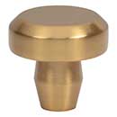 Atlas Homewares [A6050-WB] Die Cast Zinc Cabinet Knob - Lannis Series - Warm Brass Finish - 1 1/4" Dia.