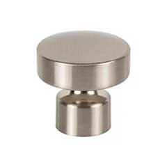 Atlas Homewares [A680-BRN] Die Cast Zinc Cabinet Knob - Lennox Series - Brushed Nickel Finish - 1 1/4" Dia.