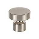 Atlas Homewares [A680-BRN] Die Cast Zinc Cabinet Knob - Lennox Series - Brushed Nickel Finish - 1 1/4&quot; Dia.