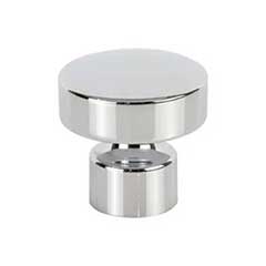Atlas Homewares [A680-CH] Die Cast Zinc Cabinet Knob - Lennox Series - Polished Chrome Finish - 1 1/4" Dia.