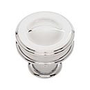 Atlas Homewares [A100-CH] Die Cast Zinc Cabinet Knob - Oskar Series - Polished Chrome Finish - 1 1/4" Dia.