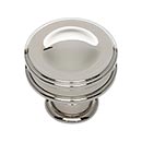 Atlas Homewares [A100-PN] Die Cast Zinc Cabinet Knob - Oskar Series - Polished Nickel Finish - 1 1/4&quot; Dia.