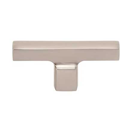 Atlas Homewares [A521-BRN] Die Cast Zinc Cabinet Knob - Reeves Series - Brushed Nickel Finish - 2 1/2" L